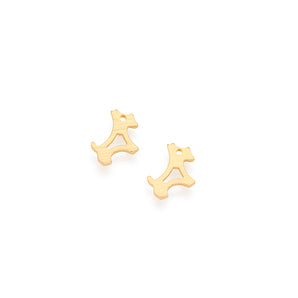 GOLD KID'S EARRING