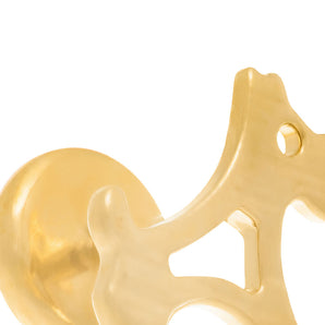 GOLD KID'S EARRING