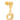 GOLD EARRING WITH ZIRCONIA