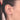 GOLD EARRING WITH CRYSTAL