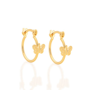 GOLD PLATED KID'S EARRING