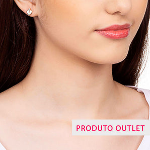 GOLD EARRING WITH ZIRCONIA