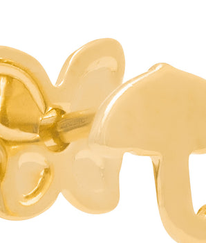 GOLD KID'S EARRING