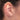GOLD EARRING WITH ZIRCONIA