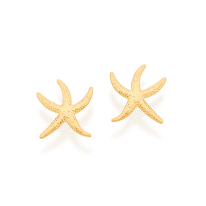 STAR FISH GOLD EARRING