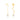 GOLD EARRING WITH PEARL