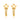 GOLD EARRING WITH ZIRCONIA