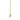 GOLD EARRING WITH PEARL AND ZIRCONIA