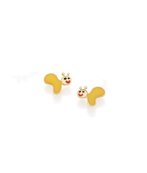 GOLD KID'S EARRING