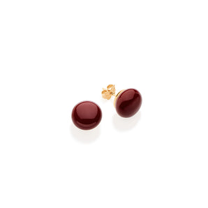 GOLD EARRING WITH PEARL