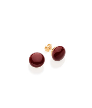 GOLD EARRING WITH PEARL