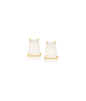 GOLD EARRING WITH CRISTAL