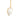 GOLD EARRING WITH CRISTALS