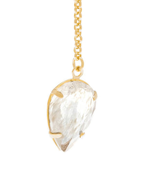 GOLD EARRING WITH CRISTALS