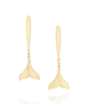 GOLD EARRING WITH ZIRCONIA