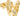 GOLD EARRING WITH ZIRCONIA