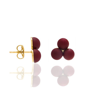 GOLD EARRING WITH PEARL