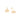 GOLD EARRING WITH ZIRCONIA