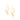 GOLD EARRING WITH ZIRCONIA