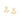 GOLD FIREWORKS EARRING