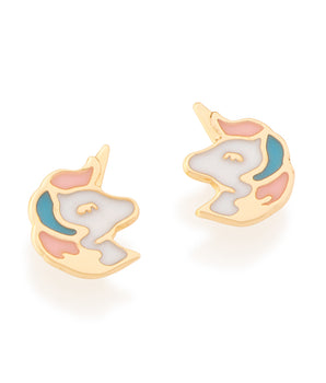 GOLD KID'S EARRING