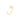 GOLD EARRING WITH ZIRCONIA