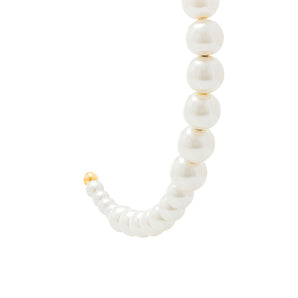 GOLD EARRING WITH PEARL