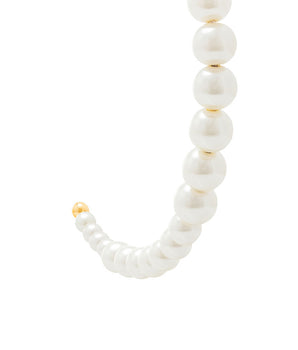 GOLD EARRING WITH PEARL