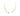 GOLD EARRING WITH ZIRCONIA