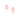 GOLD WATER DROPLET EARRING IN LIGHT PINK