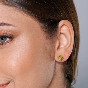 GOLD EQUILIBRIUM EARRING