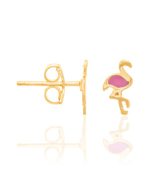 GOLD KID'S EARRING