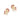 GOLD PLATED KID'S EARRING WITH ZIRCONIA