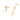 GOLD EARRING WITH ZIRCONIA