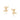 GOLD LIGHTNING EARRING
