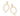 GOLD EARRING WITH ZIRCONIA