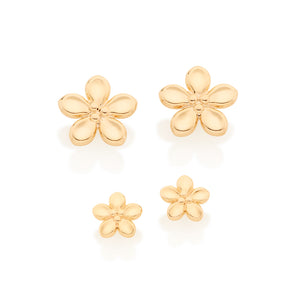 GOLD FLOWER EARRING KIT