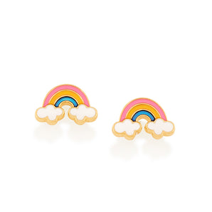 GOLD PLATED KID'S EARRING