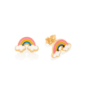 GOLD PLATED KID'S EARRING