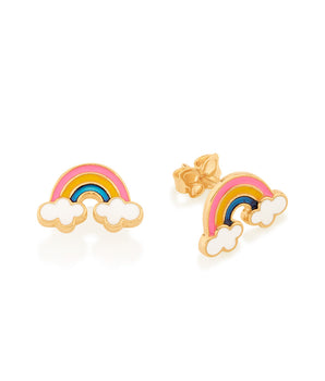 GOLD PLATED KID'S EARRING