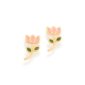 GOLD KID'S EARRING