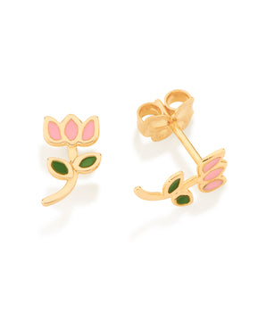 GOLD KID'S EARRING