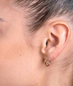 GOLD SPIRAL EARRING