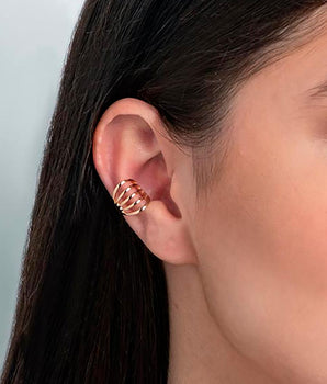 GOLD SIMPLE EAR CUFF