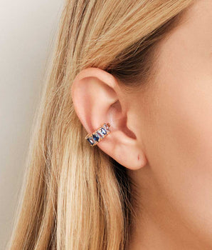 GOLD BLUE SKIES EAR CUFF