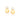 GOLD POINT OF LIGHT AND SPHERE STUD EARRINGS