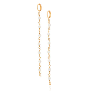 GOLD MULTIWAY CRYSTAL EARRINGS