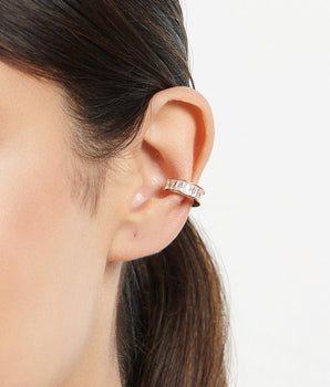 GOLD BETTER TOGETHER EAR CUFF EARRINGS