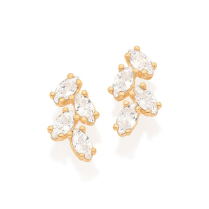 GOLD BEST DAY EVER STUD EARRINGS