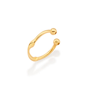 GOLD TWISTED EAR CUFF